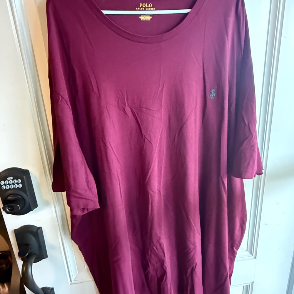 Polo by Ralph Lauren Men's Shirt in Rich Burgundy